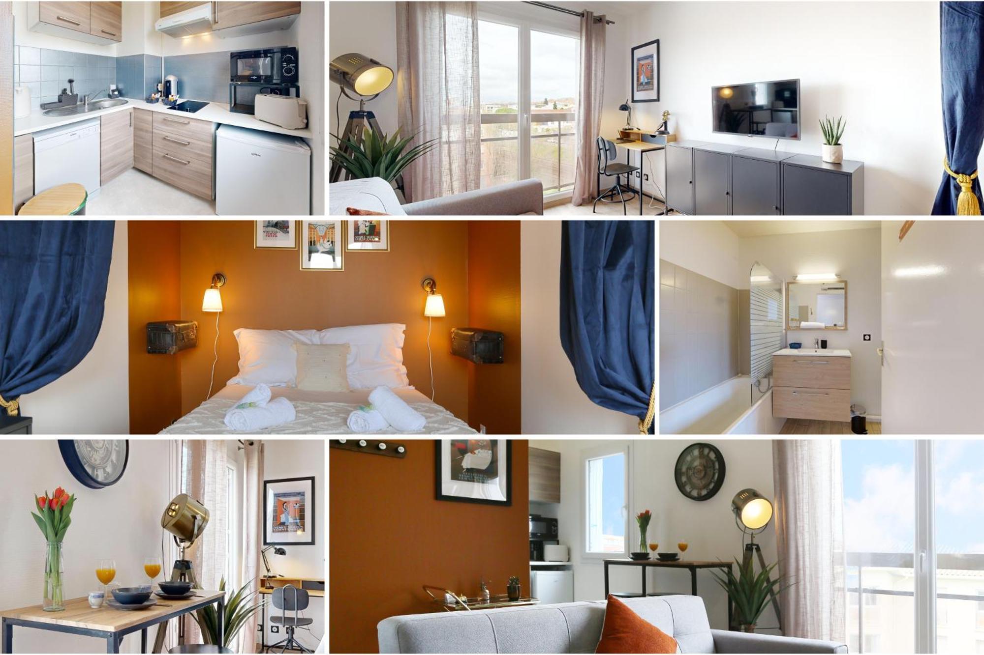 圖盧茲Expat Renting - L'Orient Express - Parking - Wifi公寓 外观 照片